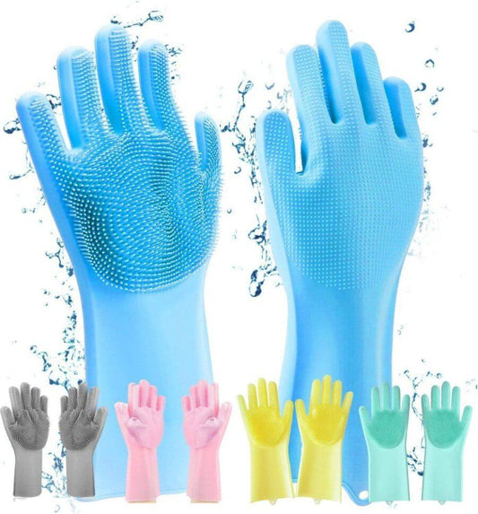 Silicon Dish Washing Gloves - Marine Mart