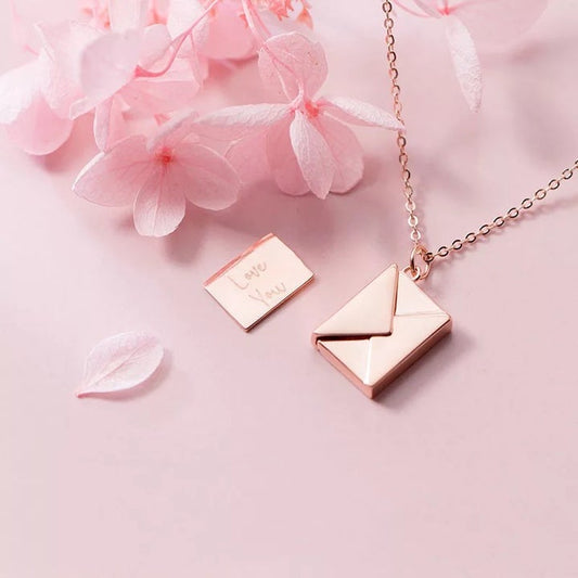 LOVE LETTER NECKLACE + BOX